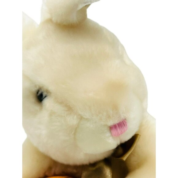 Dan Dee Bunny Rabbit Basketball Foot Plush Tan Easter 11 inch Stuffed Animal - Picture 2 of 12